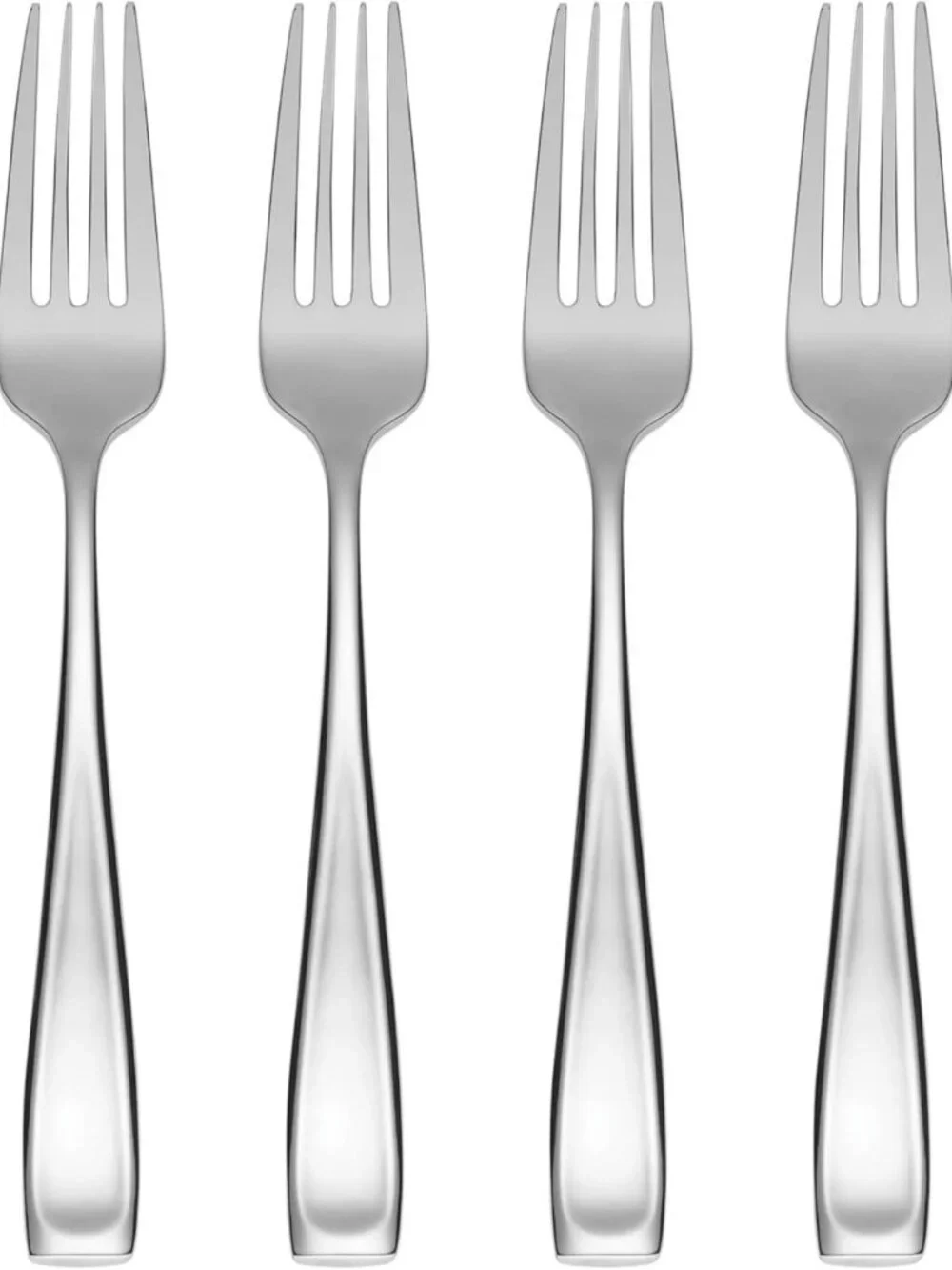Stainless Steel Salad Forks Set of 4 | Durable & Elegant Dining Utensils